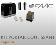 FAAC portail coulissant